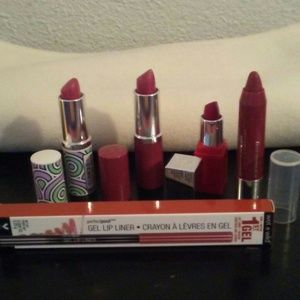 Lipsticks and liner bundle! New!!
